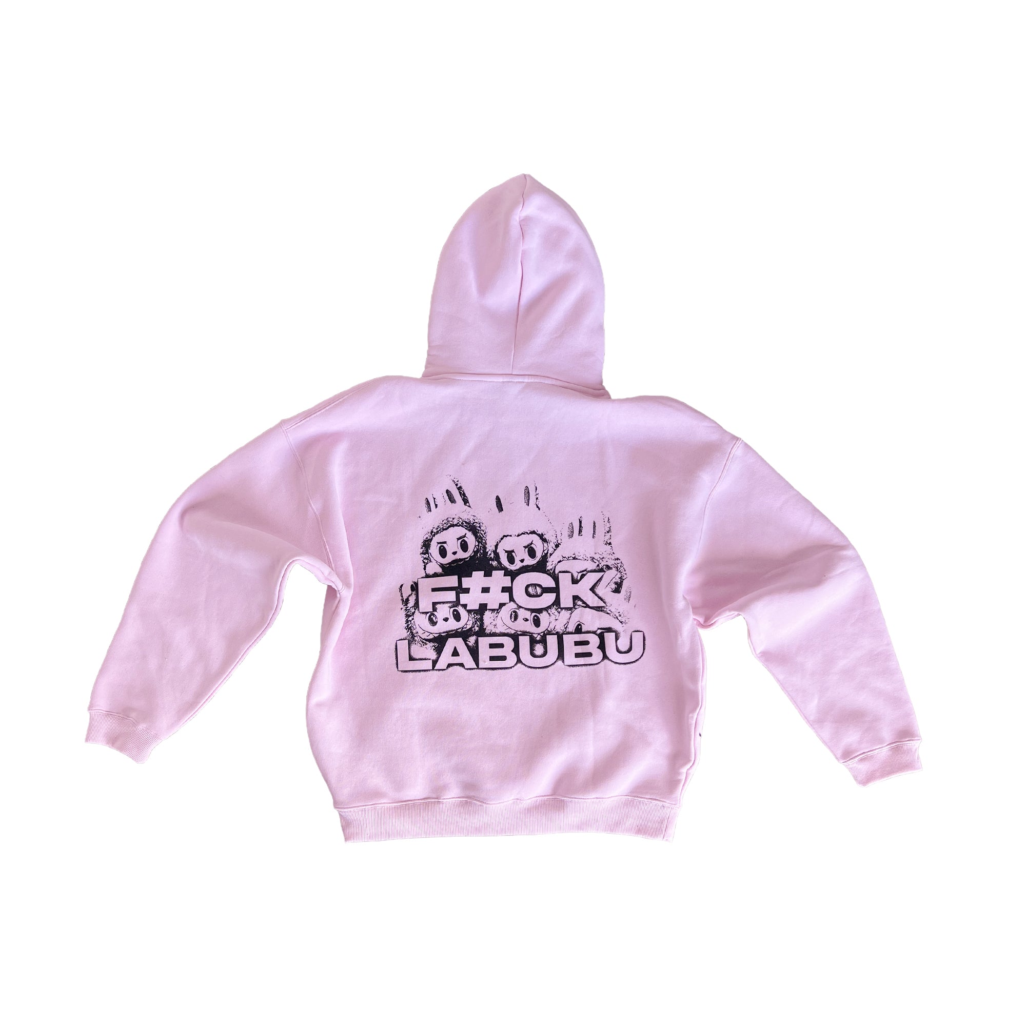 F#CK LABUBU HOODIE PINK UNISEX