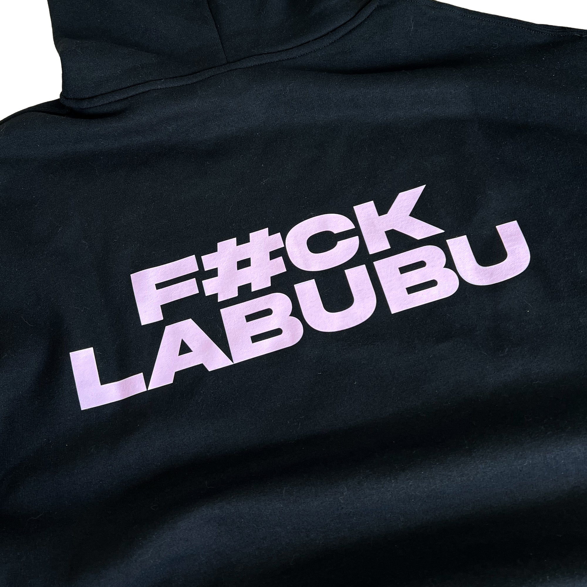 F#CK LABUBU HOODIE BLACK UNISEX