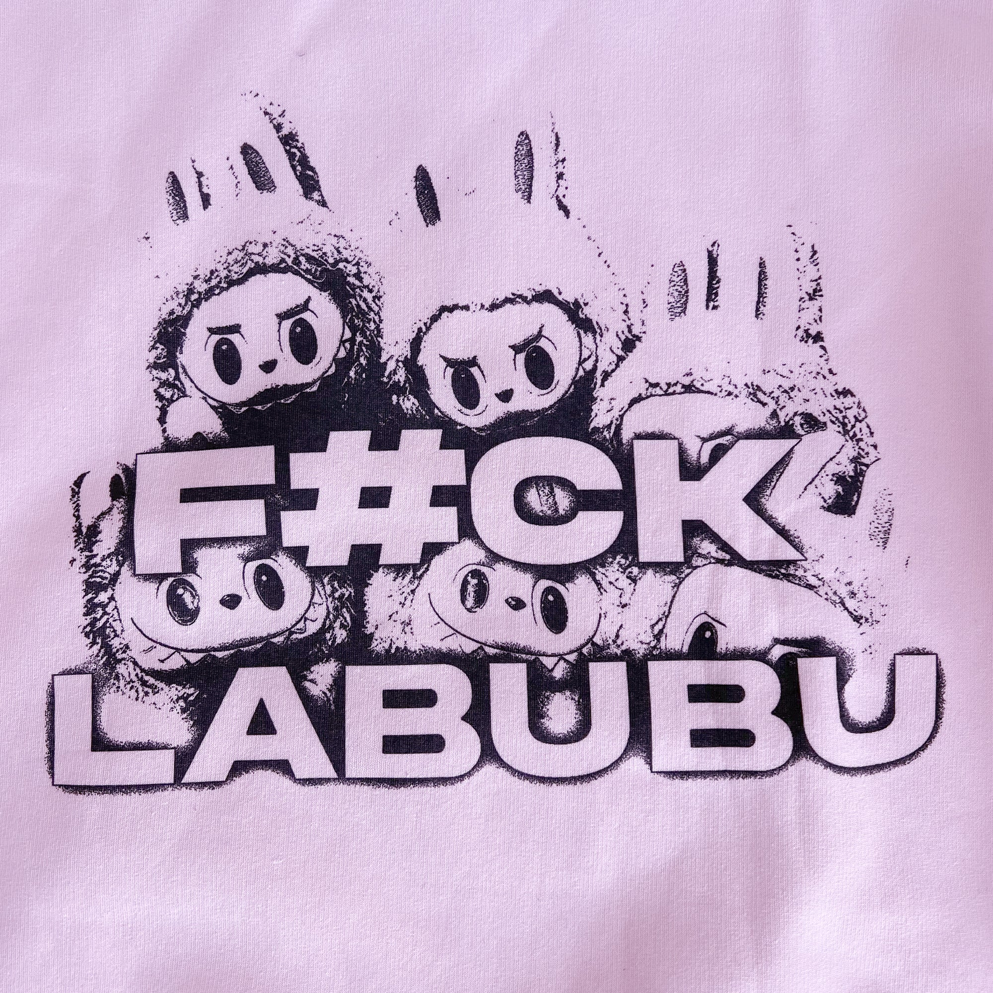 F#CK LABUBU HOODIE PINK UNISEX