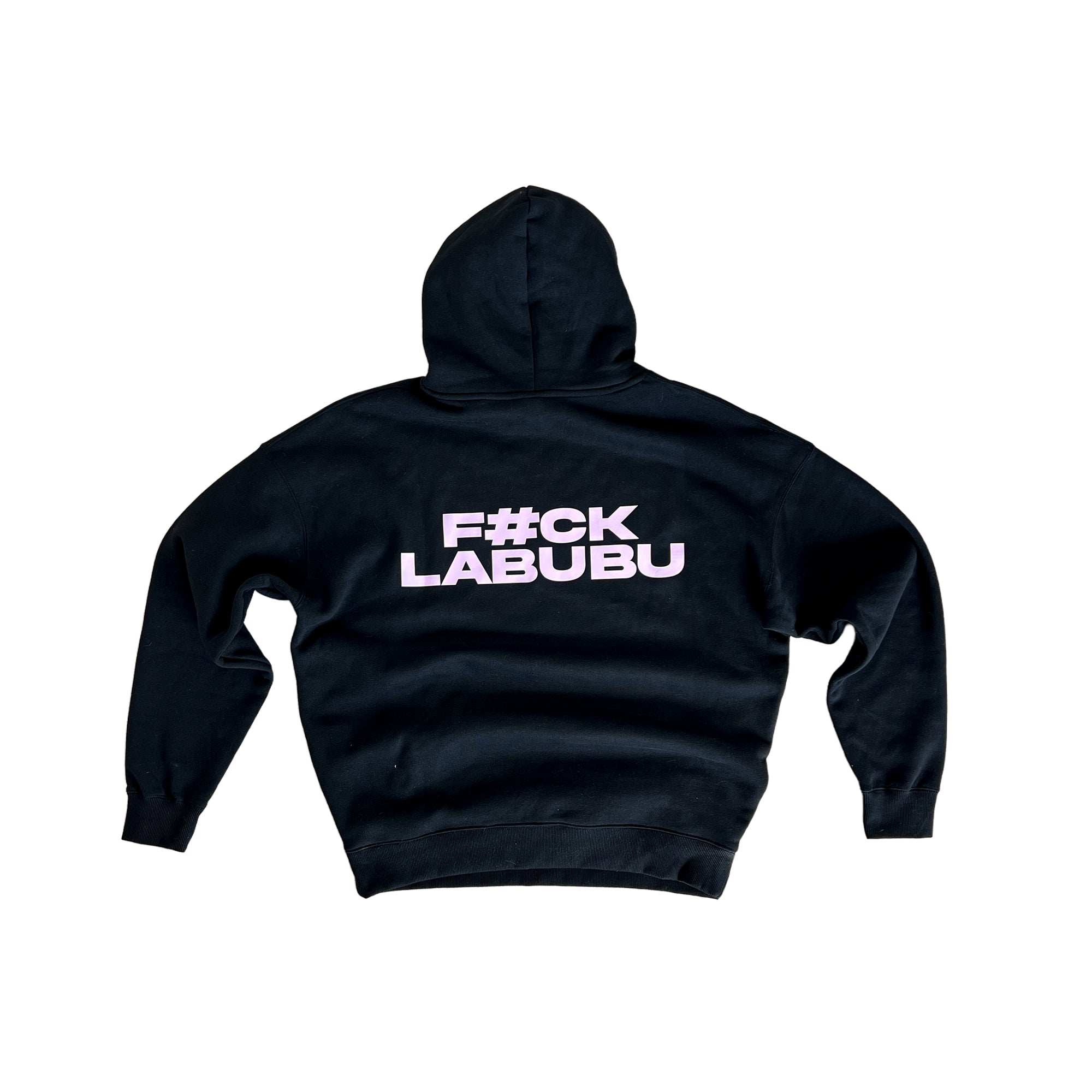 F#CK LABUBU HOODIE BLACK UNISEX